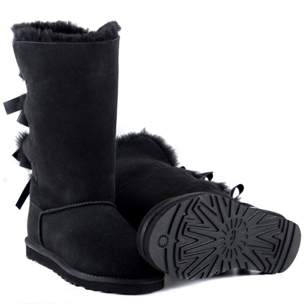Угги Bailey Bow Tall Black