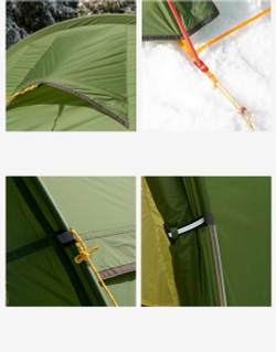 ПАЛАТКА NATUREHIKE OPALUS NH17L001-L
