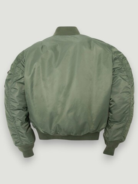 Куртка Бомбер - MA-1 Flight Jacket (олива - s.green)