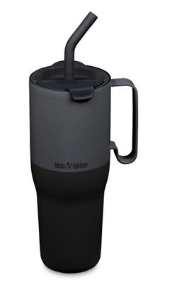 Термостакан Klean Kanteen Rise Tumbler 36oz Straw Lid (1065 мл) Asphalt