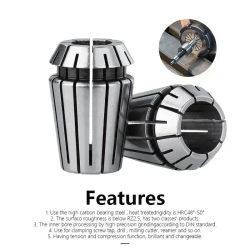 ZCD Набор (комплект) цанг ER25 (16 штук)