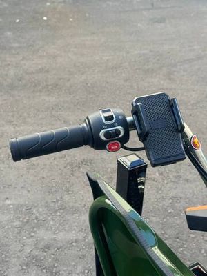 Грузовой электрический трицикл IKINGI CARGO PRO Q05 2000W (60V/45Ah) - Зелёный фото №4