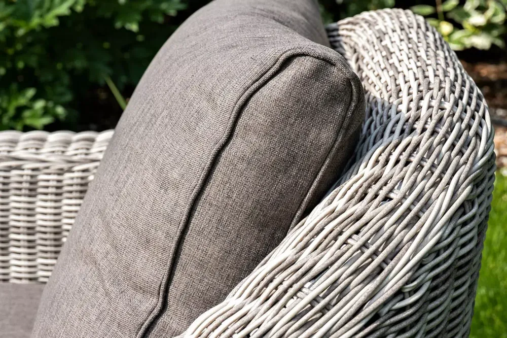 "Фабриция" кресло из искусственного ротанга, цвет серый