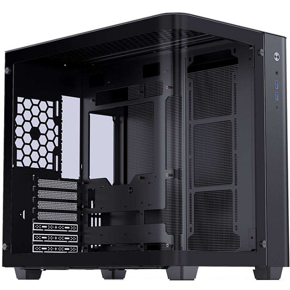 Корпус Midi-Tower JONSBO TK-3 TG, без Б.П, черный (TK-3 Black)