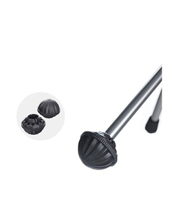 Кресло туристическое Naturehike YL08 складное,чёрное, до 120 кг