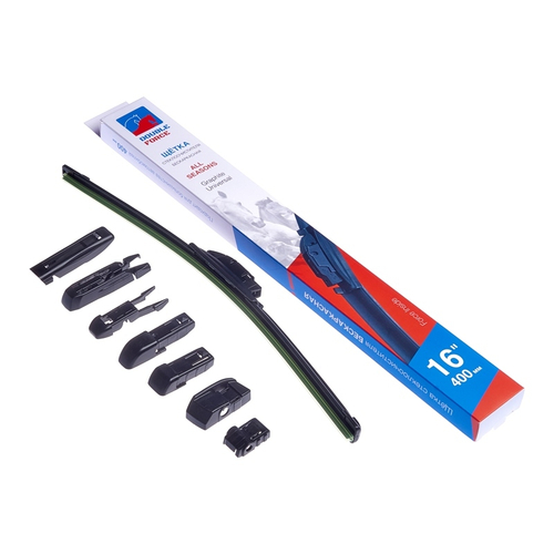 Щетка стеклоочистителя бескаркасная Double Force 400 мм (16") DFF16