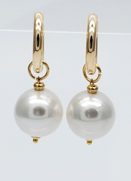 91001096 Серьги SELENA PEARLS