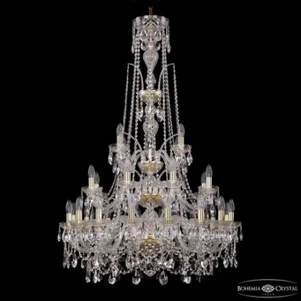 Подвесная люстра Bohemia Ivele 1411/16+8+4/300/XL-131/3d G