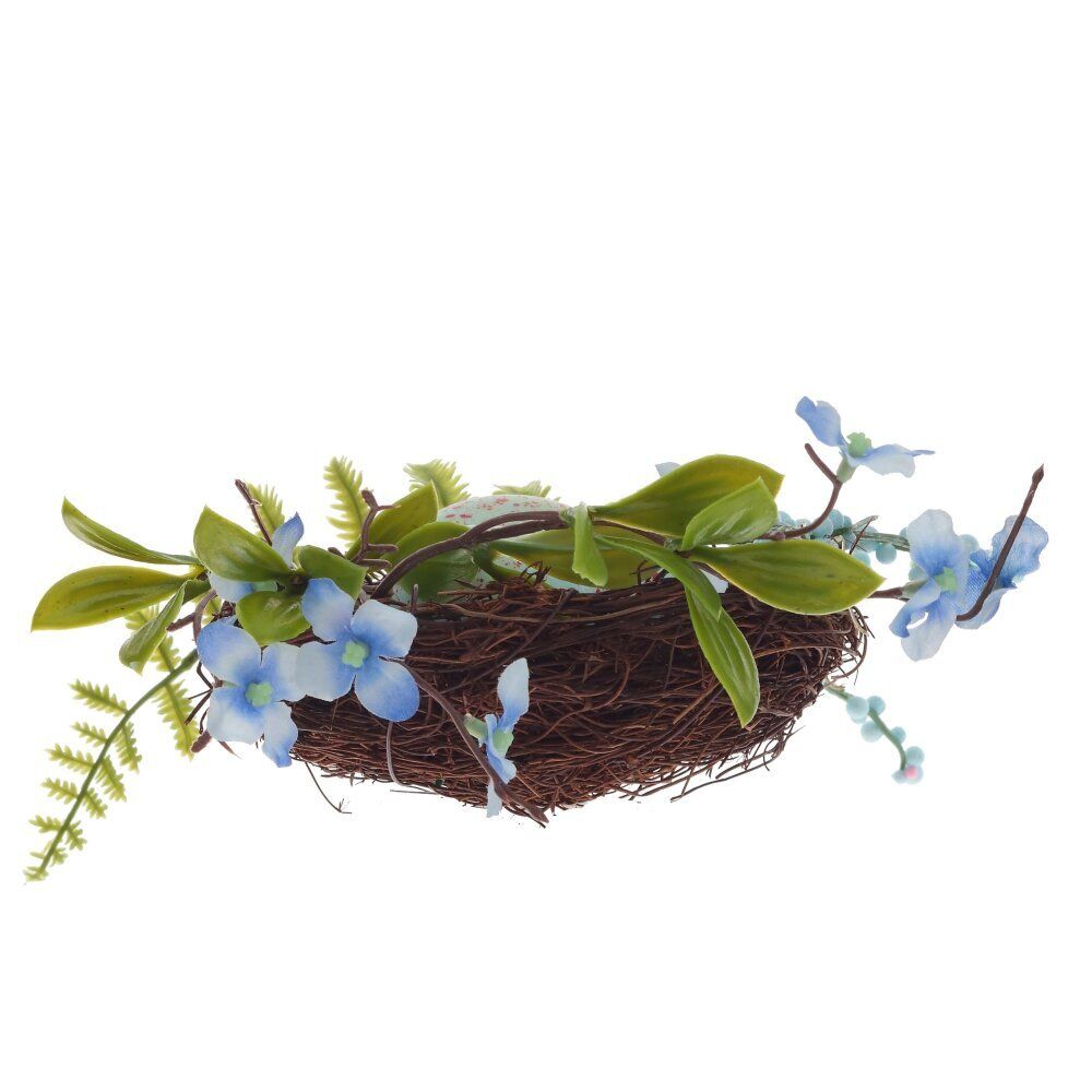 GAEM Изделие декоративное "Гнездо пасхальное", L16 W16 H6 см, 3в.