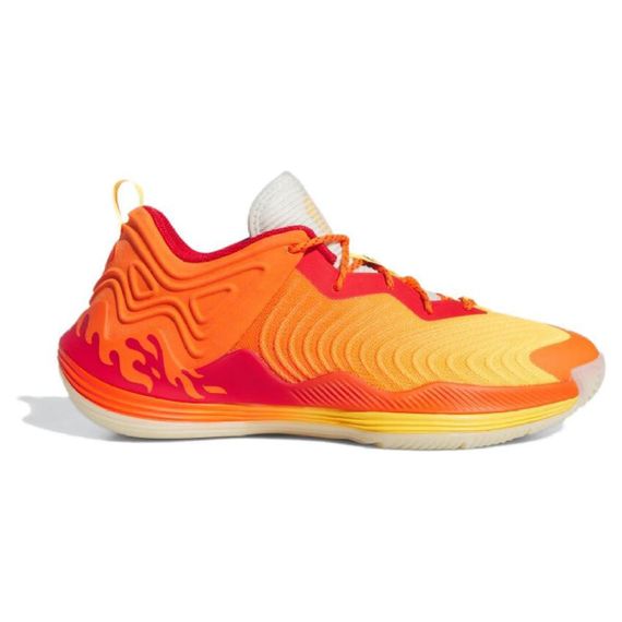 Adidas D Rose Son Of Chi 3,0 Баскетбольные кроссовки Низки мужские Оранжево-красные