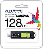USB Flash карта ADATA ACHO-UC300-128G-RBK/GN 128 Гб