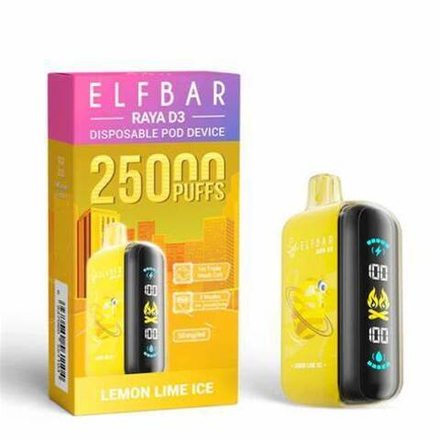 ELF BAR RAYA D3 - Lemon Lime Ice (5% nic)