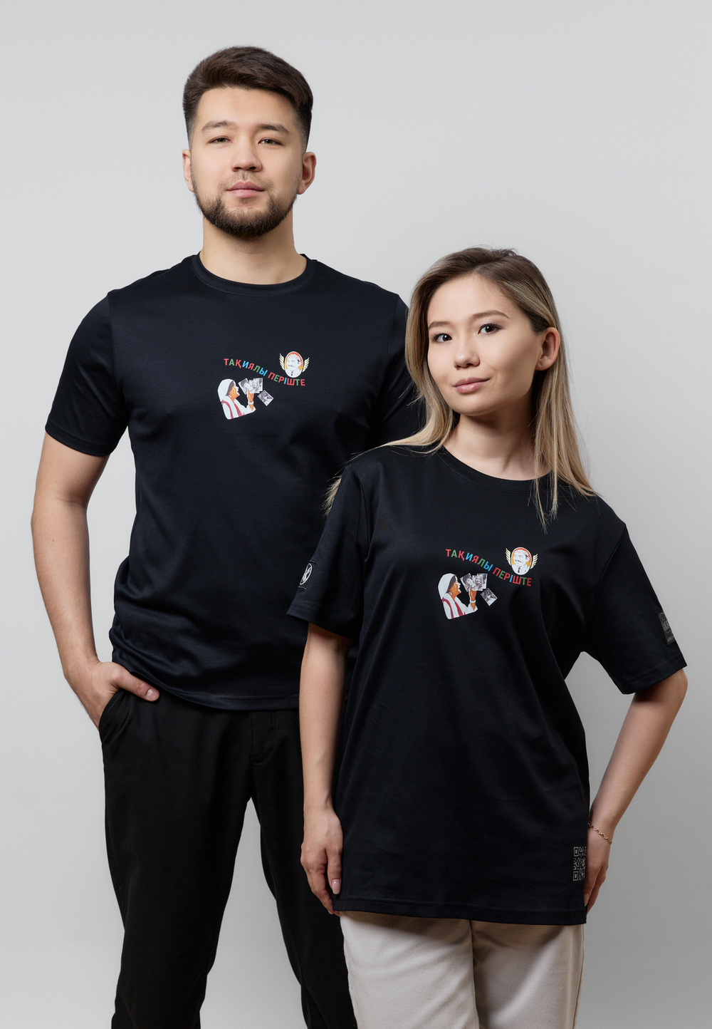 Футболка TAQIYALI PERISHTE BLACK