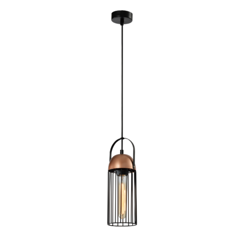 Светильник подвесной (подвес) Rivoli Anemon 5062-201 1 х E27 40 Вт лофт - кантри | Rivoli