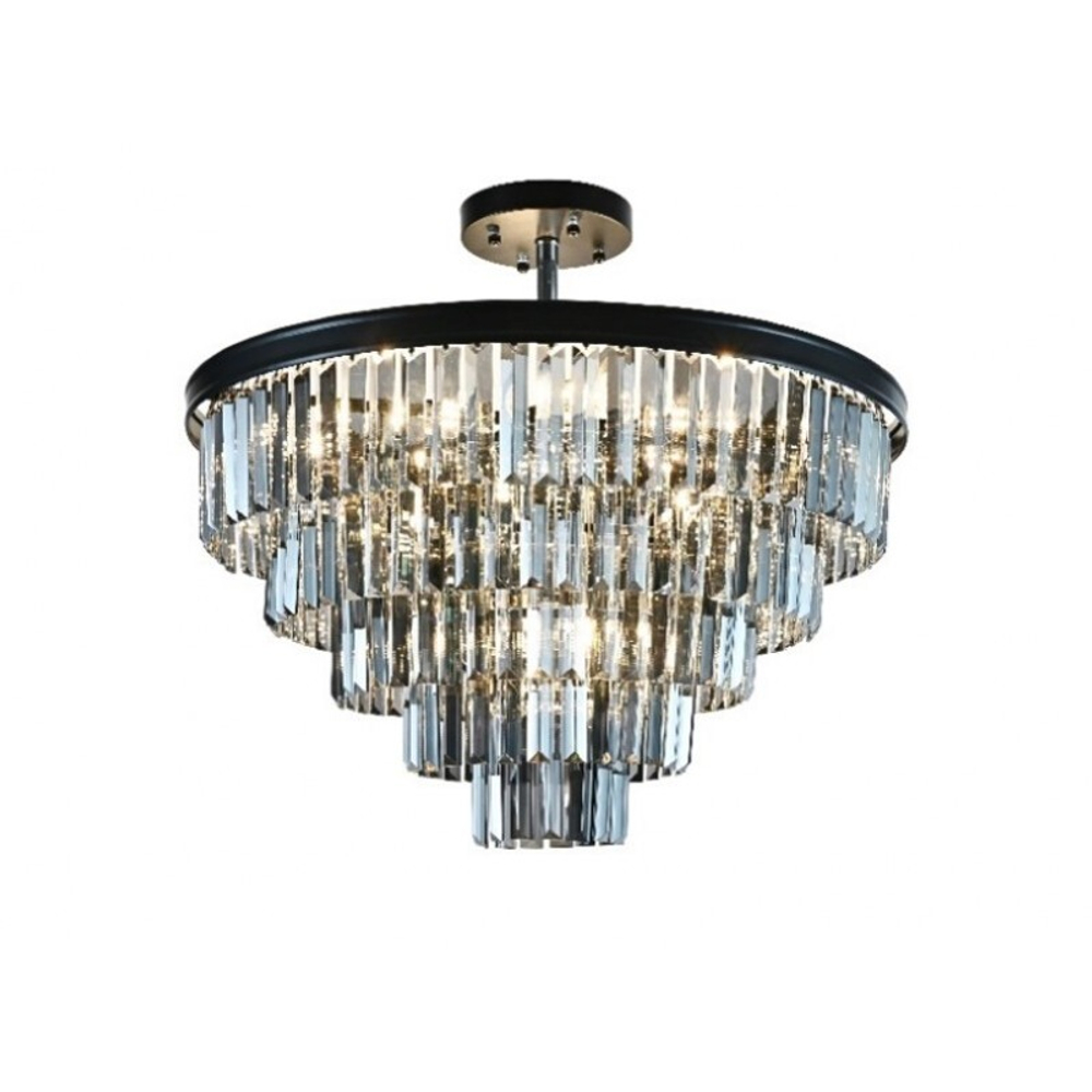 Потолочная люстра Mirastyle CF-2066/500 BK+SMG