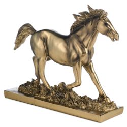 ФИГУРКА ДЕКОРАТИВНАЯ "ЛОШАДЬ" 28,3*8,9*22,1 СМ