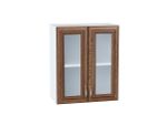 Шкаф верхний с 2-мя остекленными дверцами Шале