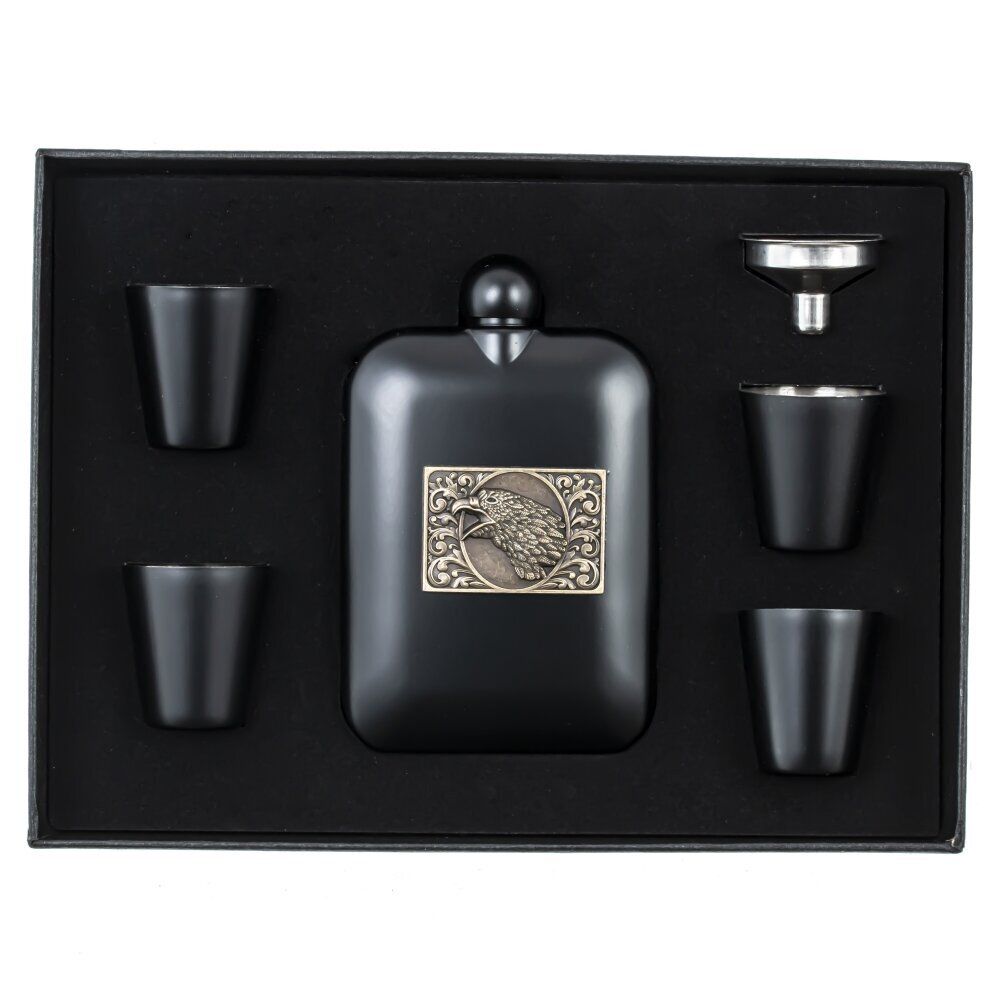 GAEM Набор из 6-ти предм.: фляжка 180 мл, L23,5 W17,5 H4 см