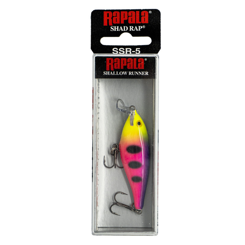Воблер RAPALA Shallow Shad Rap SSR05 / 5 см, 5 г, цвет FPN