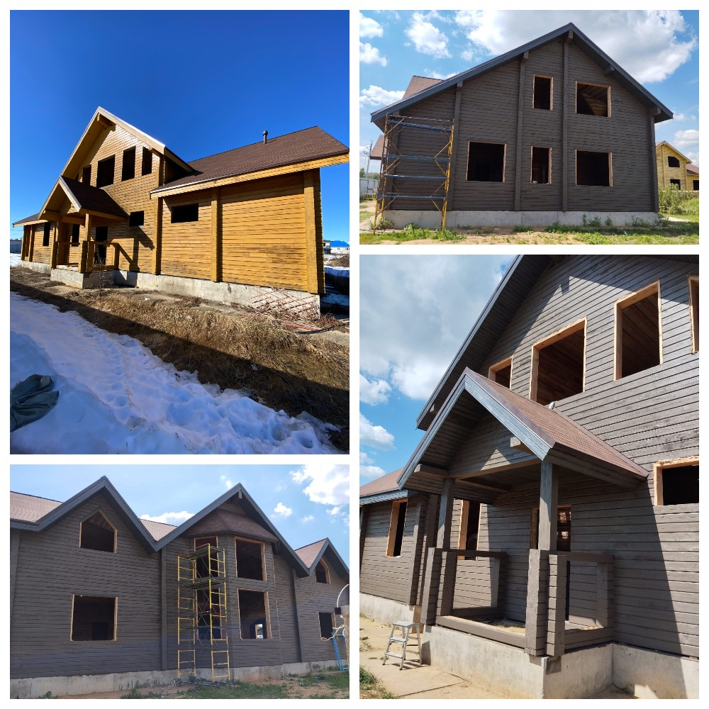 Реконструкция загородного дома коттеджа