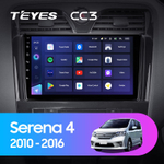 Teyes CC3 9" для Nissan Serena 4 2010-2016