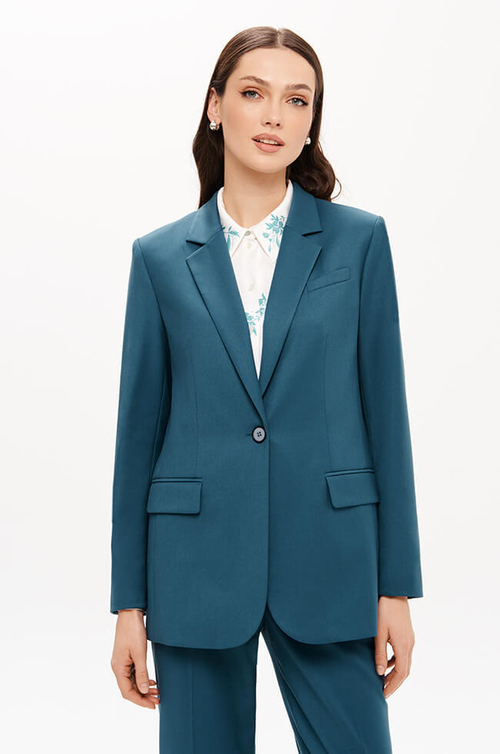 1941 Жакет женский (бирюзовый)