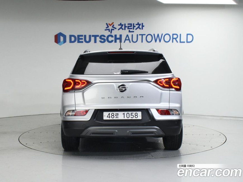 KG Mobility (Ssangyong) Beautiful Korando Дизель 1.6 2WD 딜라이트 Plus (08.2019)