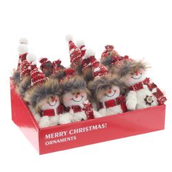 GAEM Снеговик подвесной, L10 W6 H19 см, 2в.