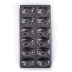 Форма для выпечки печенья "Мадлен" металлическая Patisse Classique 40х20х2 см