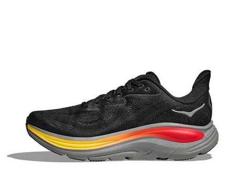 Кроссовки для бега мужские Hoka Clifton 10 M Черно-оранжевые