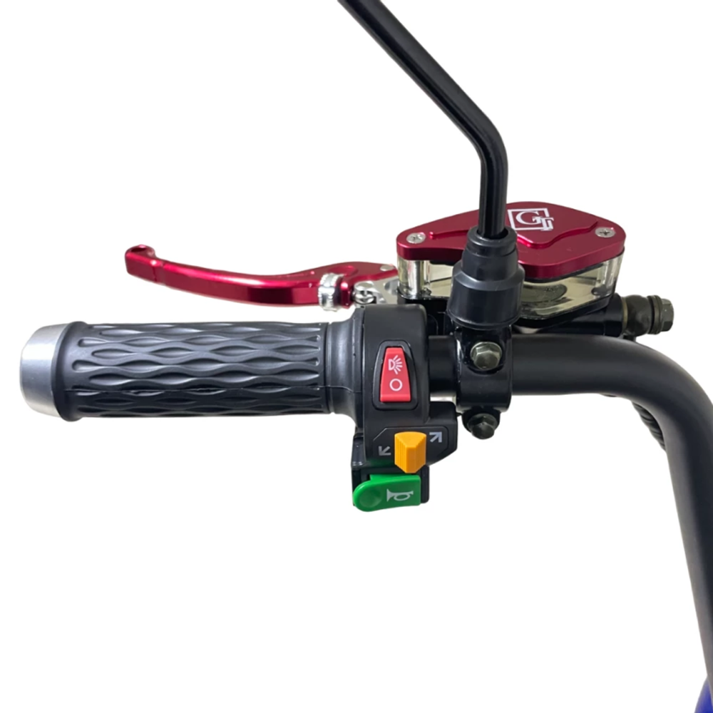 Электроскутер Citycoco GT X7 PRO Синий (2000W)