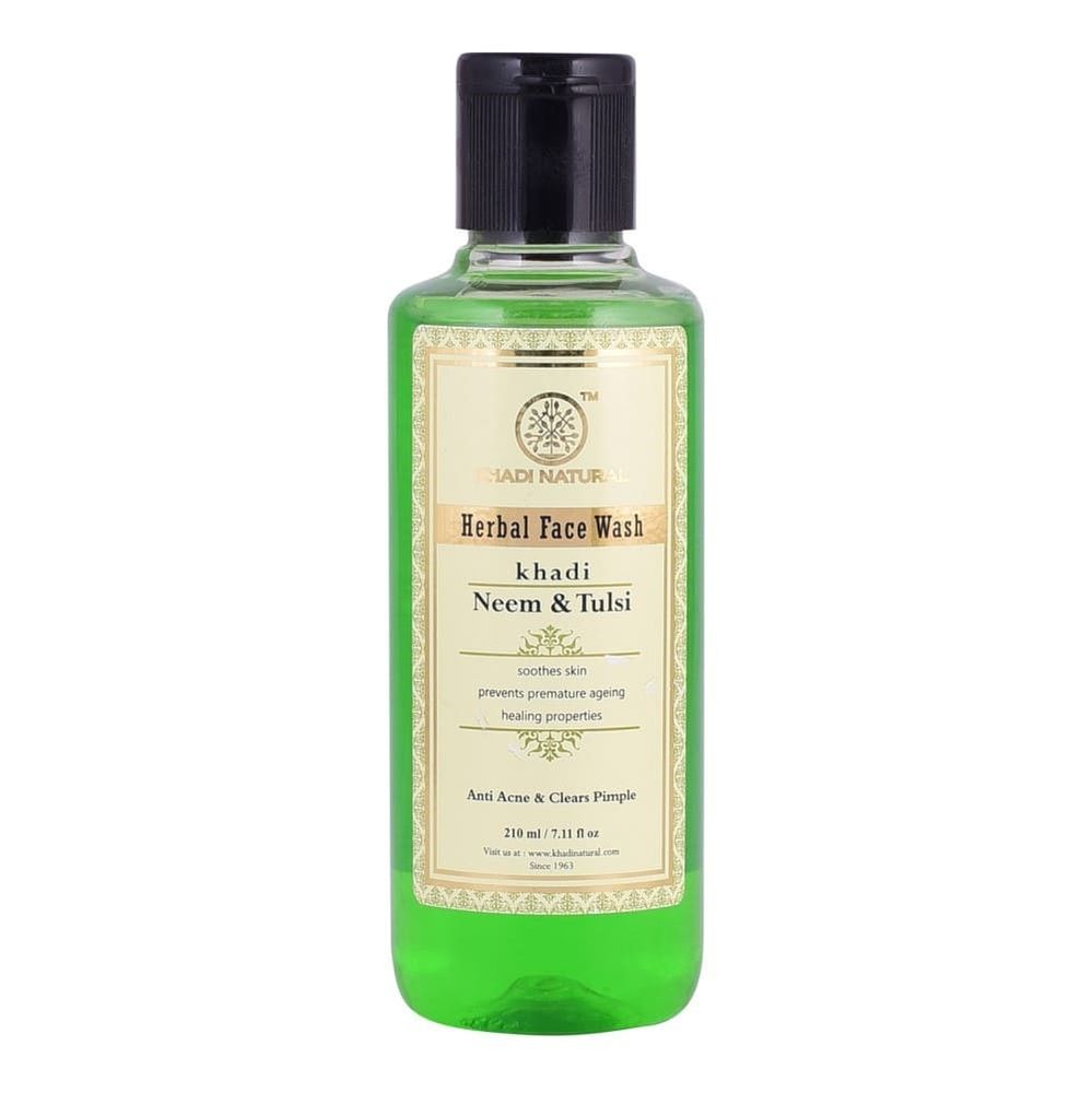 Гель для умывания Khadi Natural Ним и Тулси Neem and Tulsi 210 мл