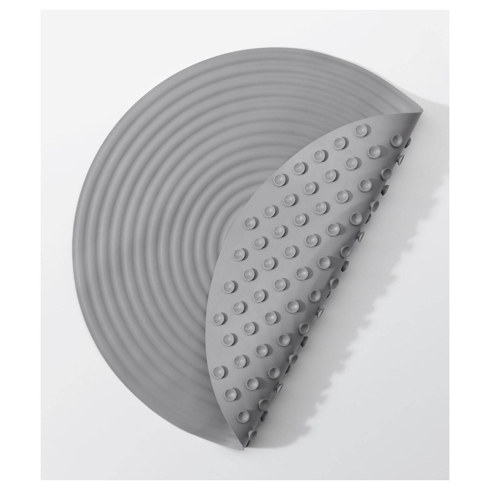 Коврик для ванной IKEA DOPPA (ДОППА), Темно-серый, 46 см