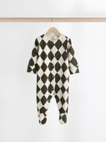 Комбинезон / Cлип для малышей Next K79-532, 4 шт., Серый, Бежевый