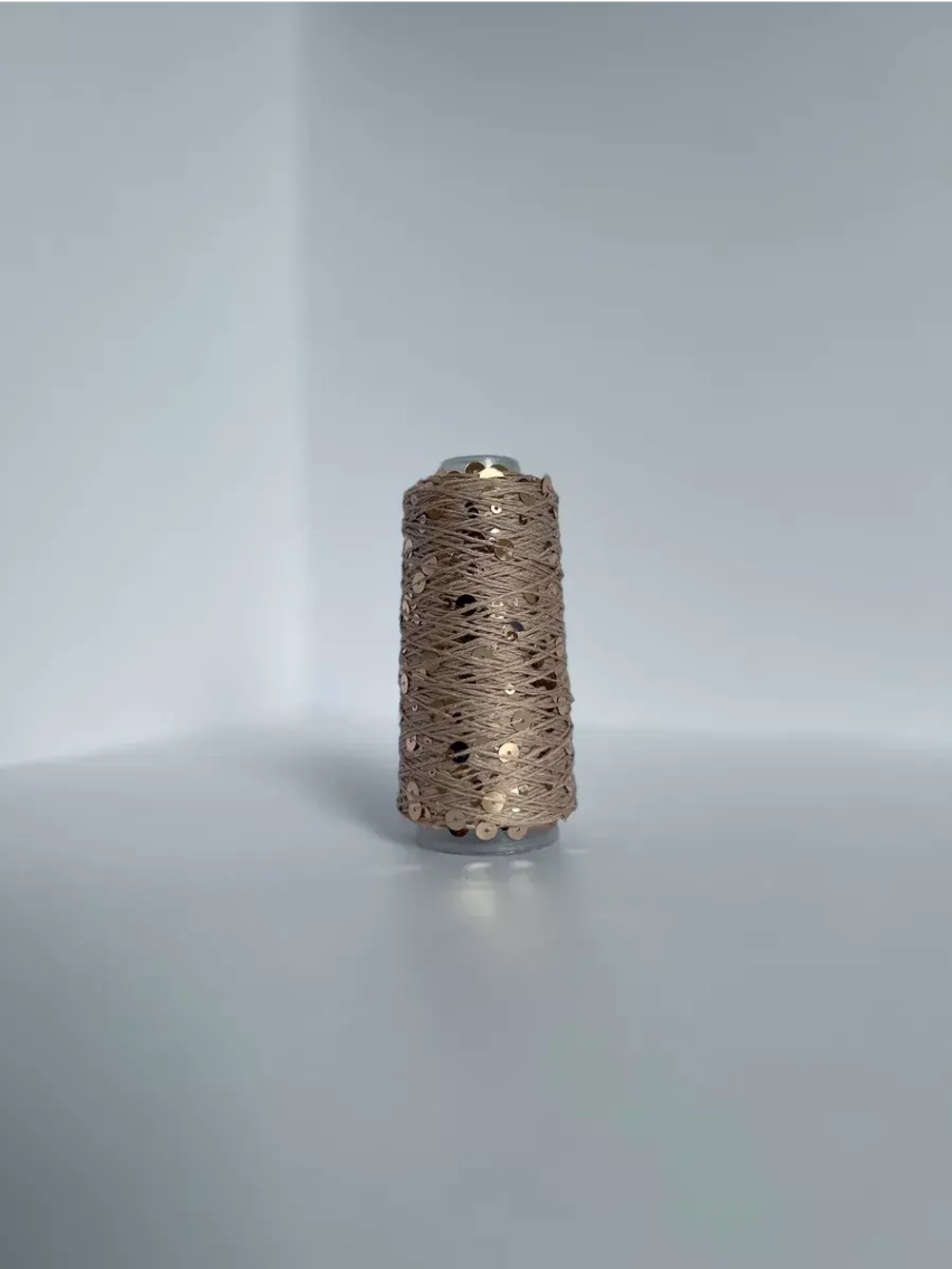 Пряжа хлопок с королевскими пайетками