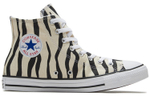 Converse All Star Get Tubed non-slip, wear-resistant, breathable, high-top canvas shoes for men and women with the same zebra crossing