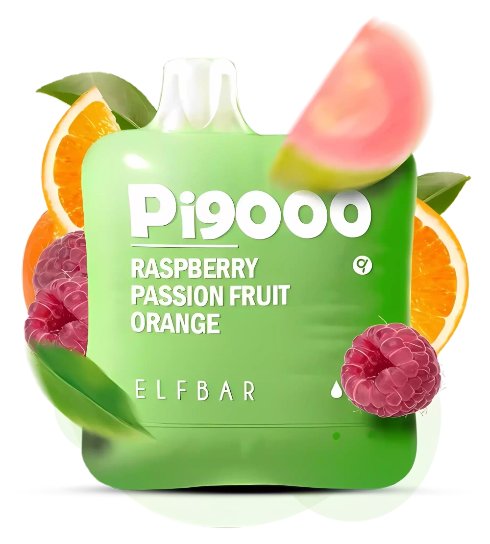 ELFBAR - Raspberry Passion Fruit Orange 9000 (5%nic)
