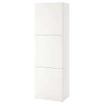 Шкаф - IKEA BESTÅ/BESTA/ БЕСТО ИКЕА, 60x42x193 см, белый