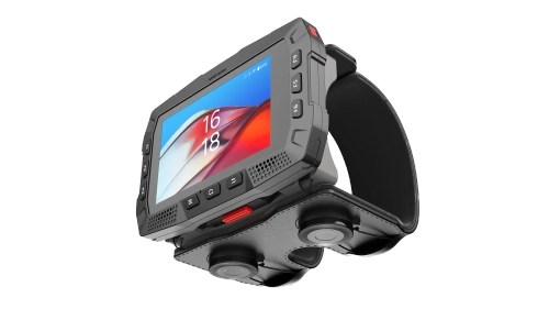 Meferi ME10 — носимый терминал Android 13, 4" экран, IP65, Wi-Fi 6E