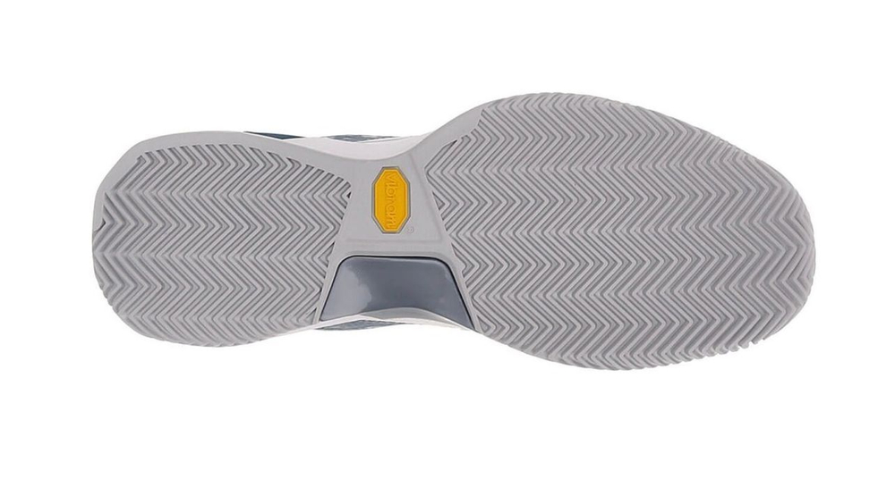 Теннисные кроссовки Lotto Raptor Hyperpulse 100 III Clay - all white/mallard blue/clear sky