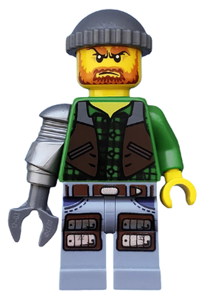Минифигурка LEGO mof006 Джек МакХаммер