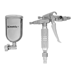 Краскораспылитель пневматический для финишных работ с верхним бачком V 0,1 л, сопло D 0.5 мм Matrix