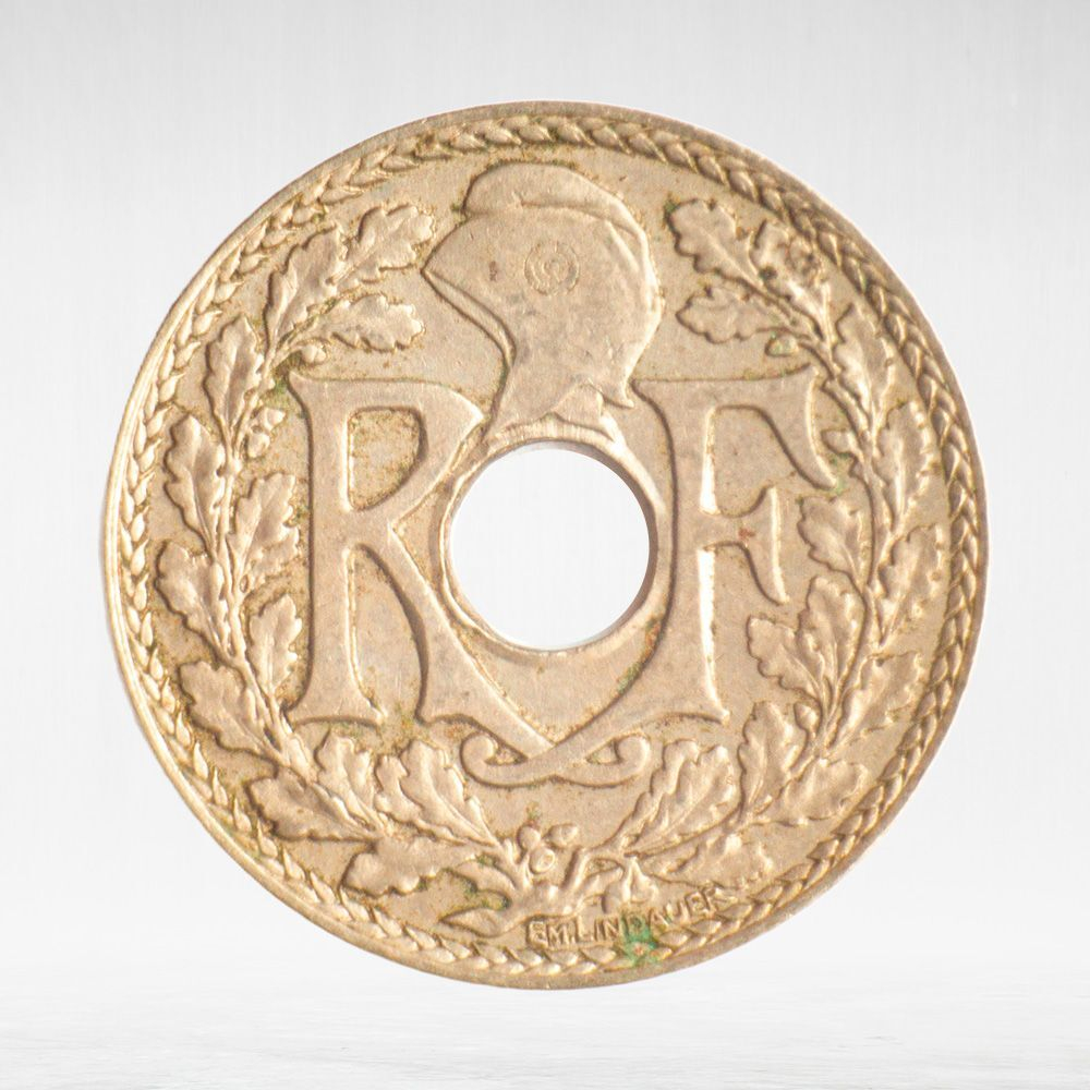 France, 10 Centimes 1936, XF