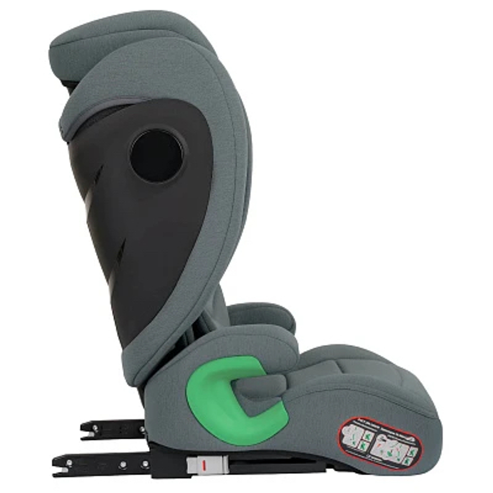 Автокресло детское Indigo Defender Isofix группа 2/3 (15-36) зеленый