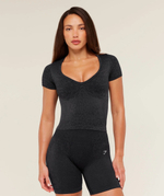 Футболка GYMSHARK Adapt Animal X Whitney Short Sleeve Black