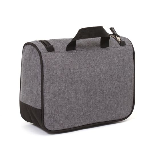 Несессер SWISSGEAR, серый, ткань Grey Heather/полиэстер 600D PU, 27 x 11 x 20 см
