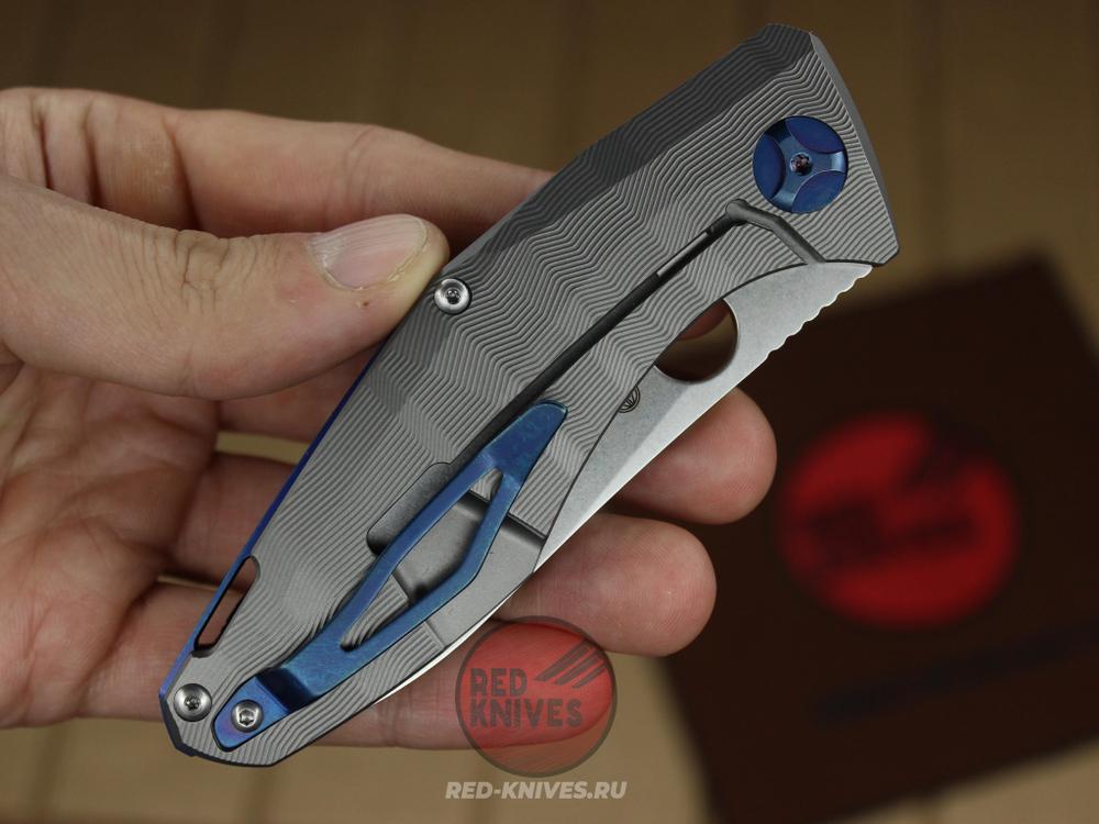 Нож Spyderco Drunken Титан А+++ (Реплика) C235CFTIP