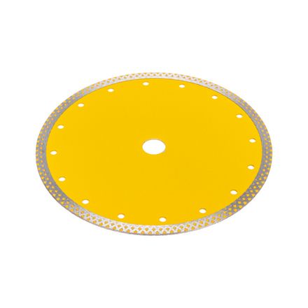 Диск алмазный отрезной сплошной, 230х22,2мм, сухой/мокрый рез KRANZ