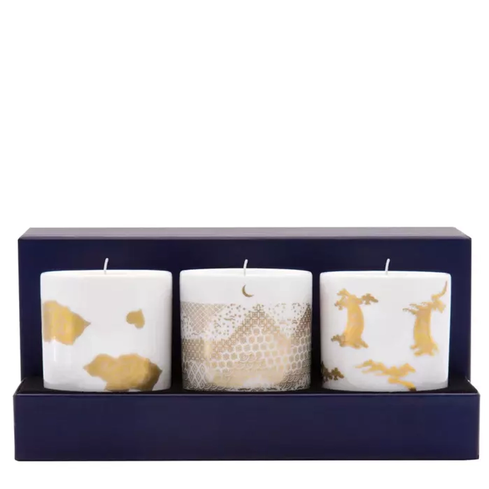 Floraiku Secret Teas and Spices Candles set
