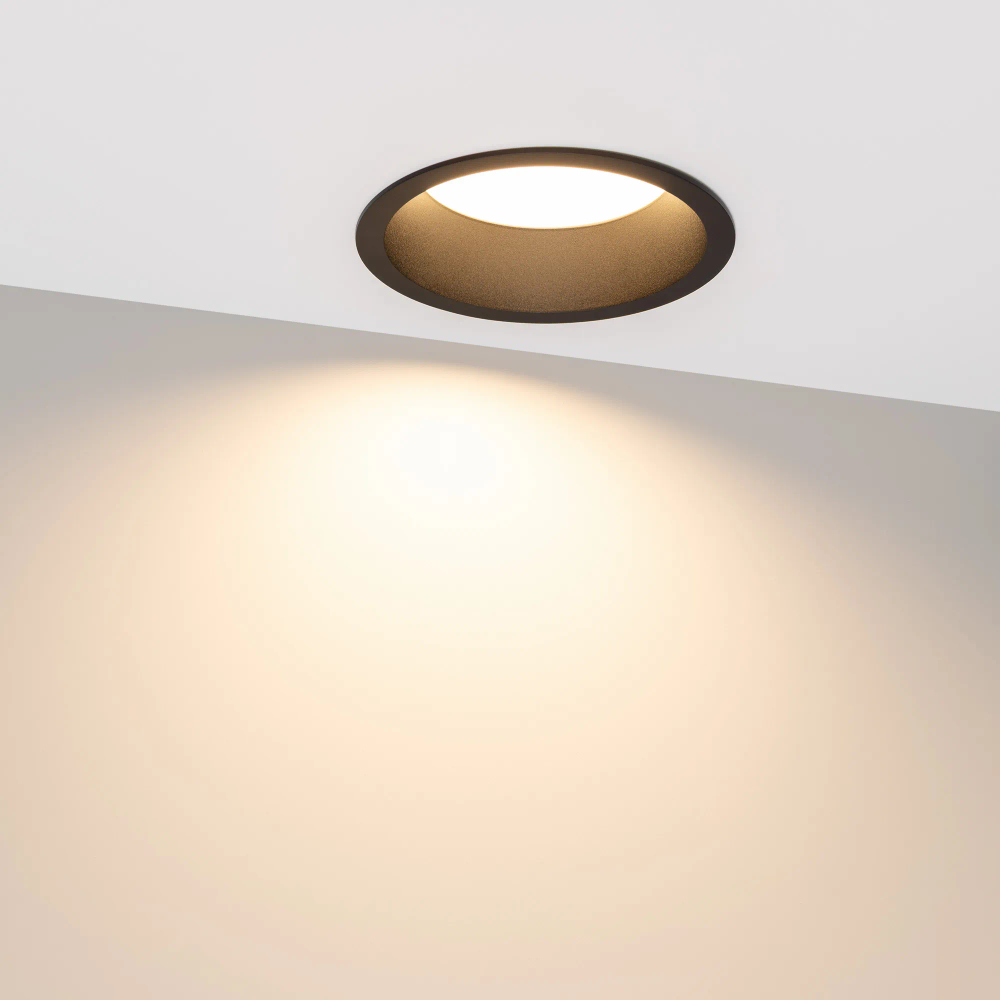 Светильник MS-DROP-BUILT-R158-30W Warm3000 (BK, 90 deg, 230V) (Arlight, IP54 Металл, 5 лет) 041497